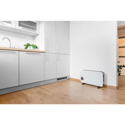 Sencor - Elektriskais tiešsildītājs/konvektors 750/1250/2000W ar termostatu