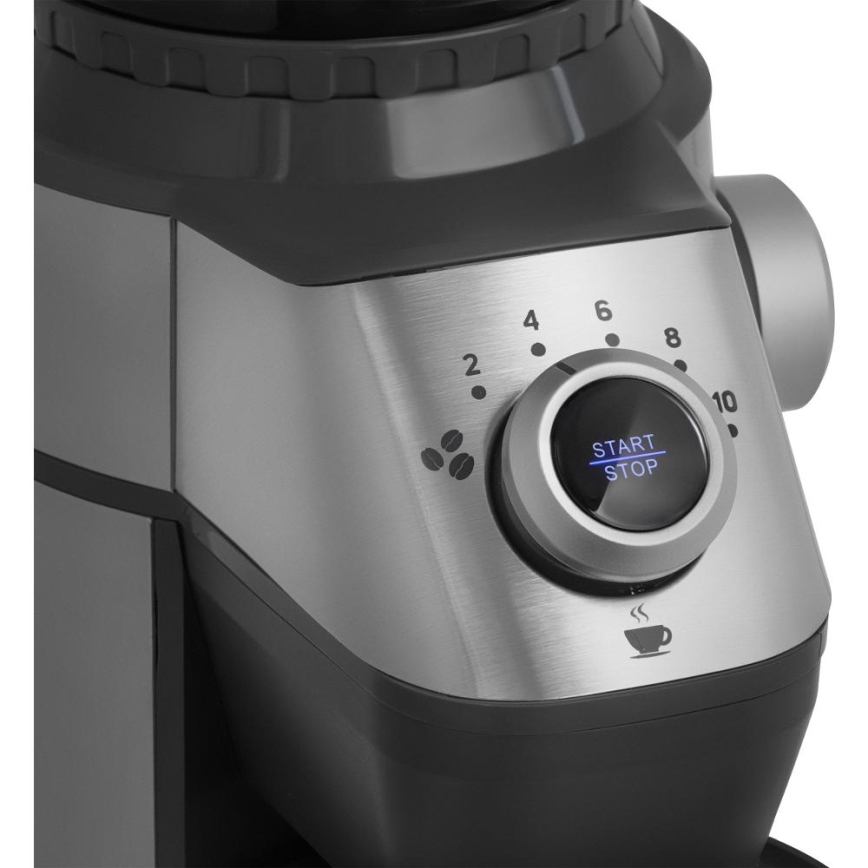 Sencor - Elektriskās kafijas pupiņu dzirnaviņas 350 g 150W/230V nerūsējošs tērauds