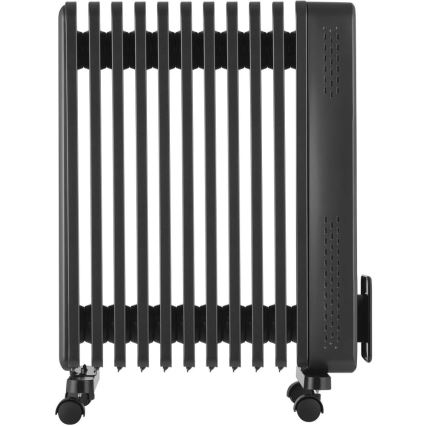 Sencor - Eļļas radiators ar 11 ribām 1000/1200/2400W/230V Wi-Fi melns