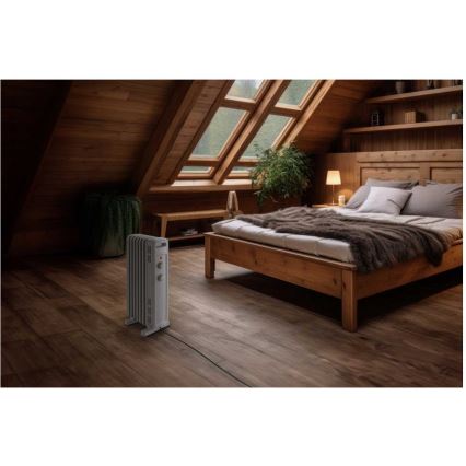 Sencor - Eļļas radiators ar 7 sekcijām 600/900/1500W/230V balts