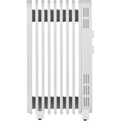 Sencor - eļļas radiators ar 9 ribām, 800/1200/2000 W, 230 V, balts