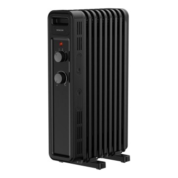 Sencor - eļļas radiators ar 9 ribām 800/1200/2000W/230V melns