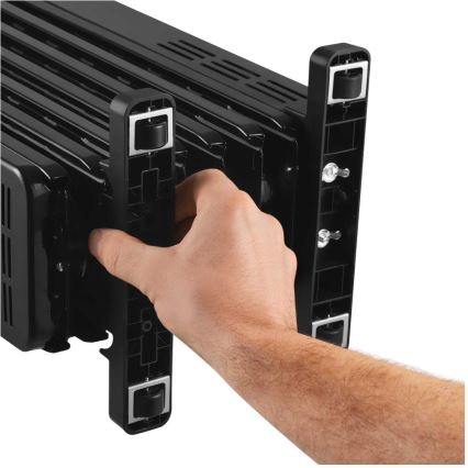 Sencor - eļļas sildītājs ar 7 sekcijām 600/900/1500W/230V melns