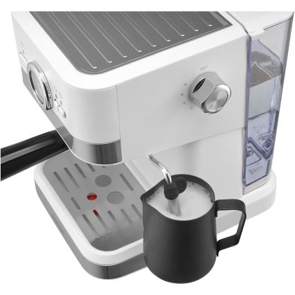 Sencor - Espresso kafijas automāts ar sviru 1050W/230V balts/matēts hroms