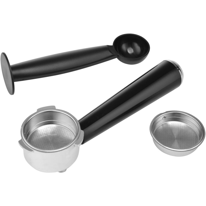 Sencor - Espresso kafijas automāts ar portafiltru 1050W/230V melns/matēts hroms