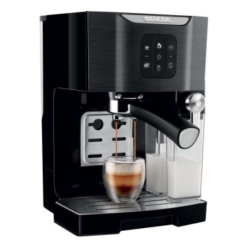 Sencor - espresso kafijas automāts ar portafiltru 1450W/230V melns/matēts hroms