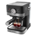 Sencor - Espresso kafijas automāts ar sviru 1050W/230V melns/matēts hroms