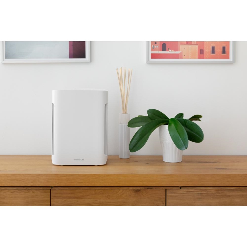 Sencor - Gaisa attīrītājs 60W/230V balts