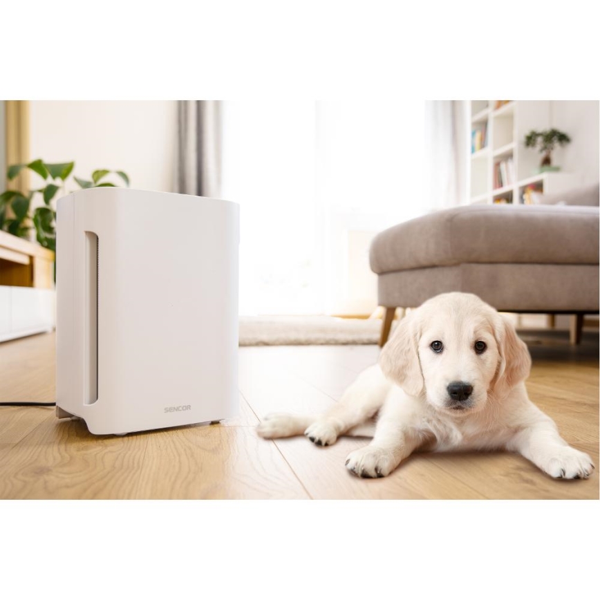 Sencor - Gaisa attīrītājs 60W/230V balts