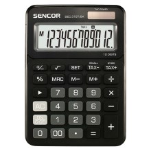 Sencor - Galda kalkulators 1xLR44 melns