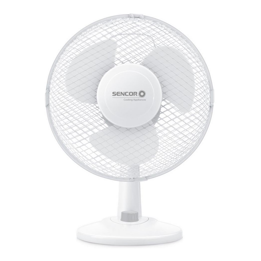 Sencor - Galda ventilators 30W/230V balts