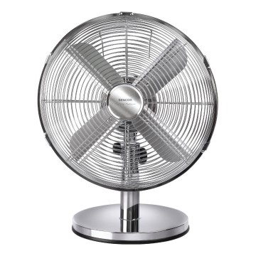 Sencor - Galda ventilators 35W/230V spīdīga hroma apdare