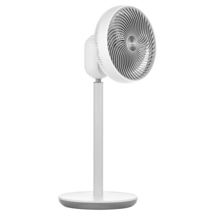 Sencor - Grīdas ventilators 3D UltraSilent 26W/230V balta + tālvadības pults