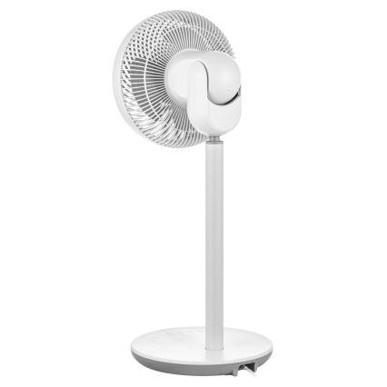 Sencor - Grīdas ventilators 3D UltraSilent 26W/230V balta + tālvadības pults