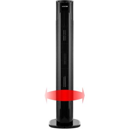 Sencor - Grīdas ventilators 50W/230V melna