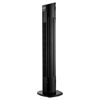Sencor - Grīdas ventilators 50W/230V melns + tālvadības pults