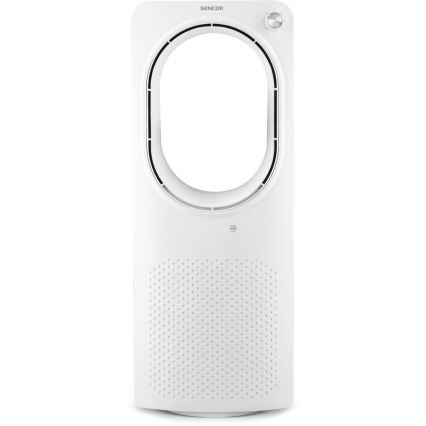 Sencor - Grīdas ventilators bez lāpstiņām 50W/230V balta
