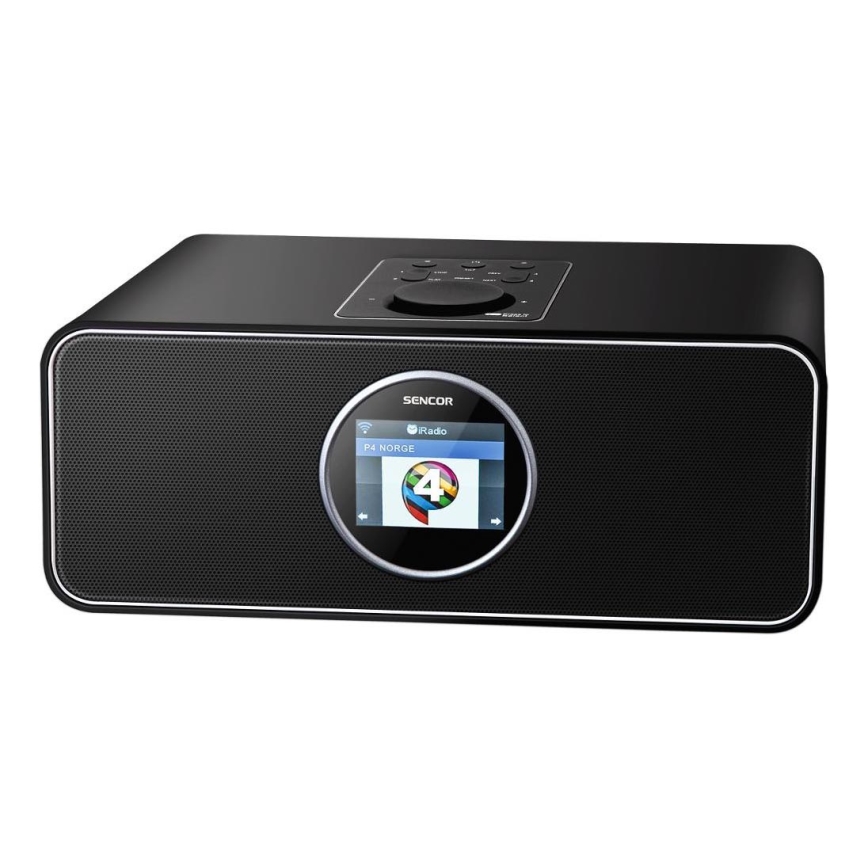 Sencor - Interneta radio 14W/5V Wi-Fi + tālvadības pults