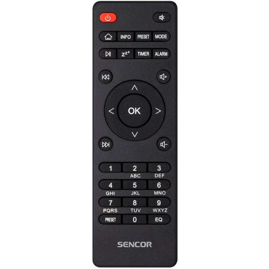 Sencor - Interneta radio 14W/5V Wi-Fi + tālvadības pults