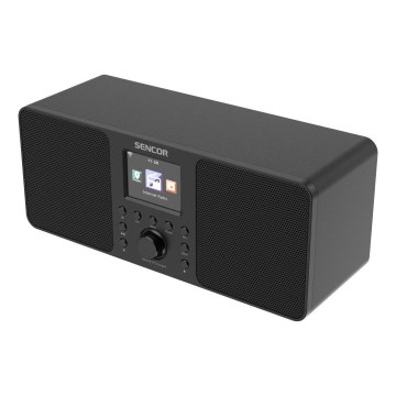 Sencor - Interneta radio 20W/5V Wi-Fi ar tālvadību