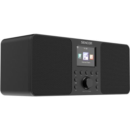 Sencor - Interneta radio 20W/5V Wi-Fi ar tālvadību