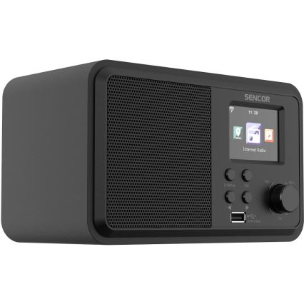 Sencor - Interneta radio 4W/5V Wi-Fi ar tālvadību