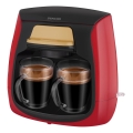 Sencor - Kafijas automāts ar divām krūzītēm 500W/230V