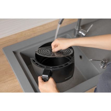 Sencor - Karstā gaisa fritēšanas ierīce 3,5 l 1300W/230V melna