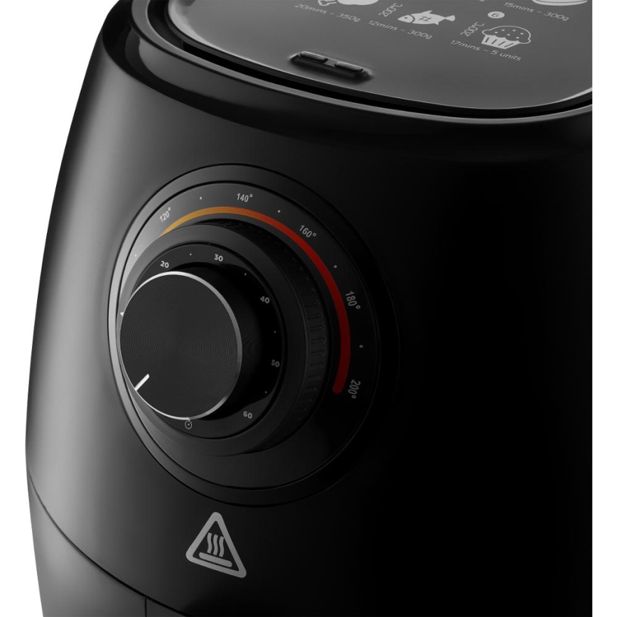 Sencor - Karstā gaisa fritēšanas ierīce 3,5 l 1300W/230V melna
