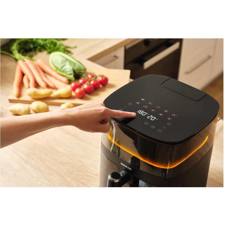 Sencor - Karstā gaisa fritieris 5 l 1500W/230V