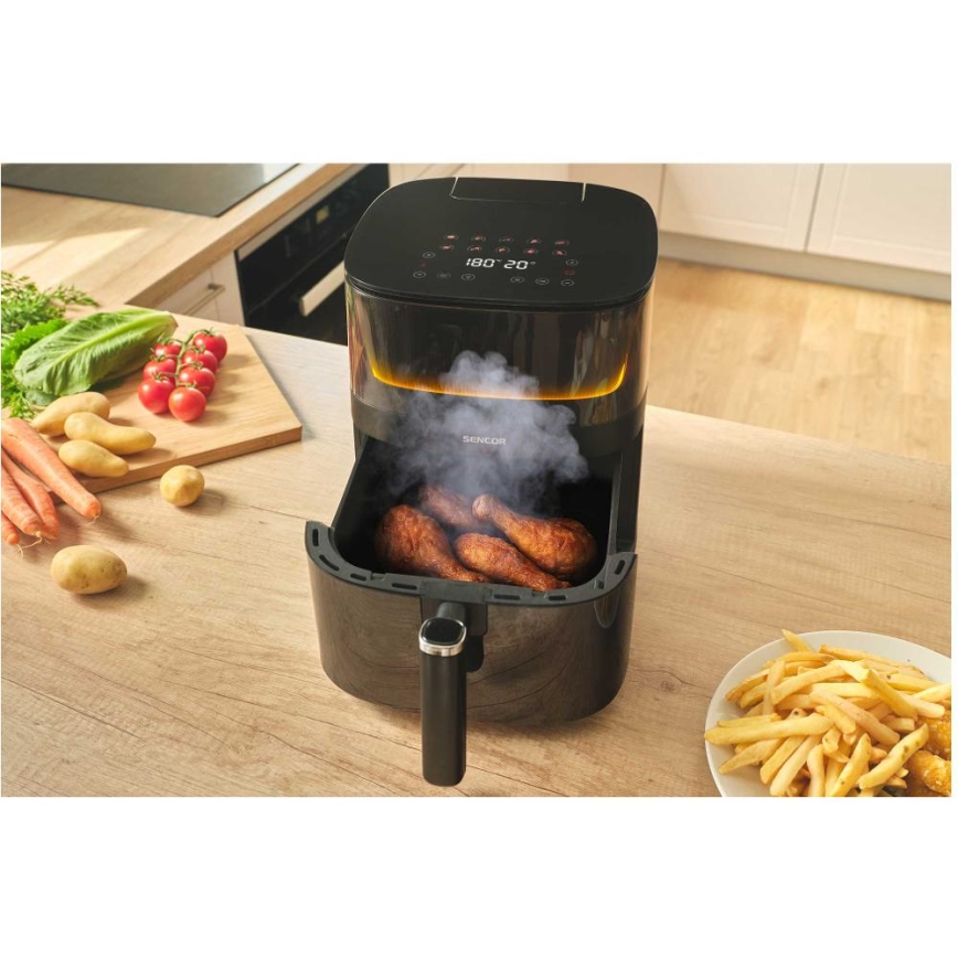 Sencor - Karstā gaisa fritieris 5 l 1500W/230V