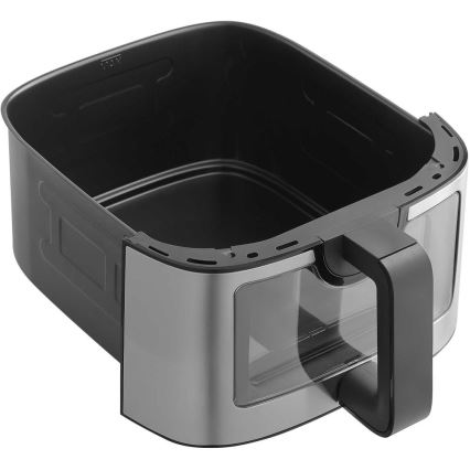 Sencor - Karstā gaisa fritieris 9 l 1700W/230V melns/matēts hroms