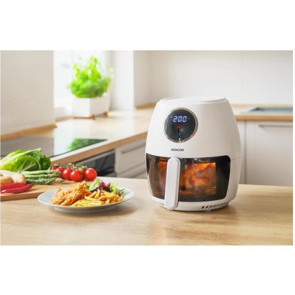 Sencor - Karstgaisa fritéze 3,5 l 1300W/230V balta