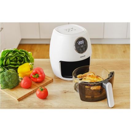 Sencor - Karstgaisa fritéze 3,5 l 1300W/230V balta
