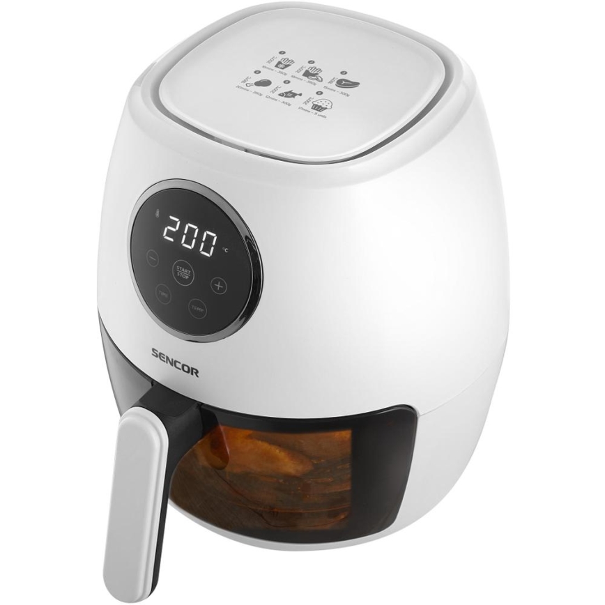 Sencor - Karstgaisa fritéze 3,5 l 1300W/230V balta