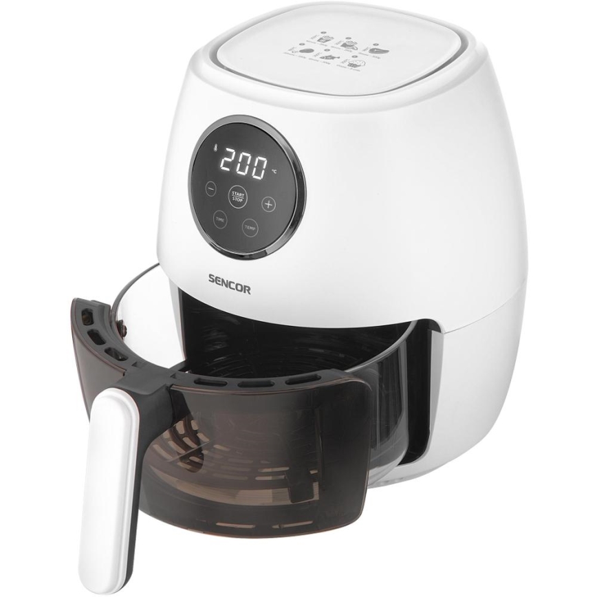 Sencor - Karstgaisa fritéze 3,5 l 1300W/230V balta