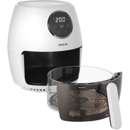 Sencor - Karstgaisa fritéze 3,5 l 1300W/230V balta