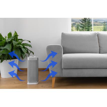 Sencor - Keramikas ventilators ar sildītāju un termostatu 1000/2000W/230V