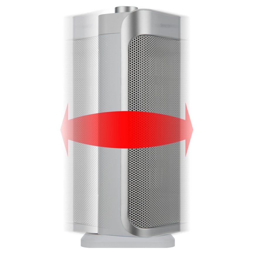Sencor - Keramikas ventilators ar sildītāju un termostatu 1000/2000W/230V