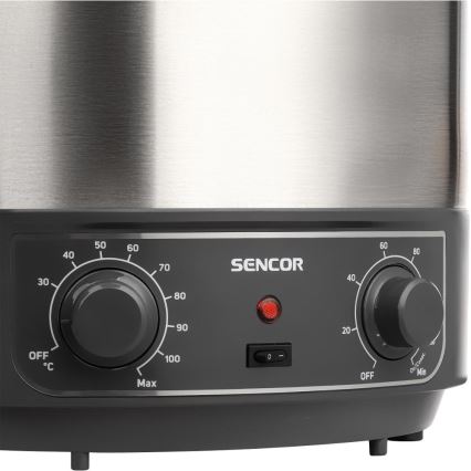 Sencor - konservēšanas katls 27 l 1800W/230V nerūsējošais tērauds/pelēks