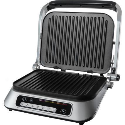 Sencor - Kontaktgrils 2100W/230V matēts hroms