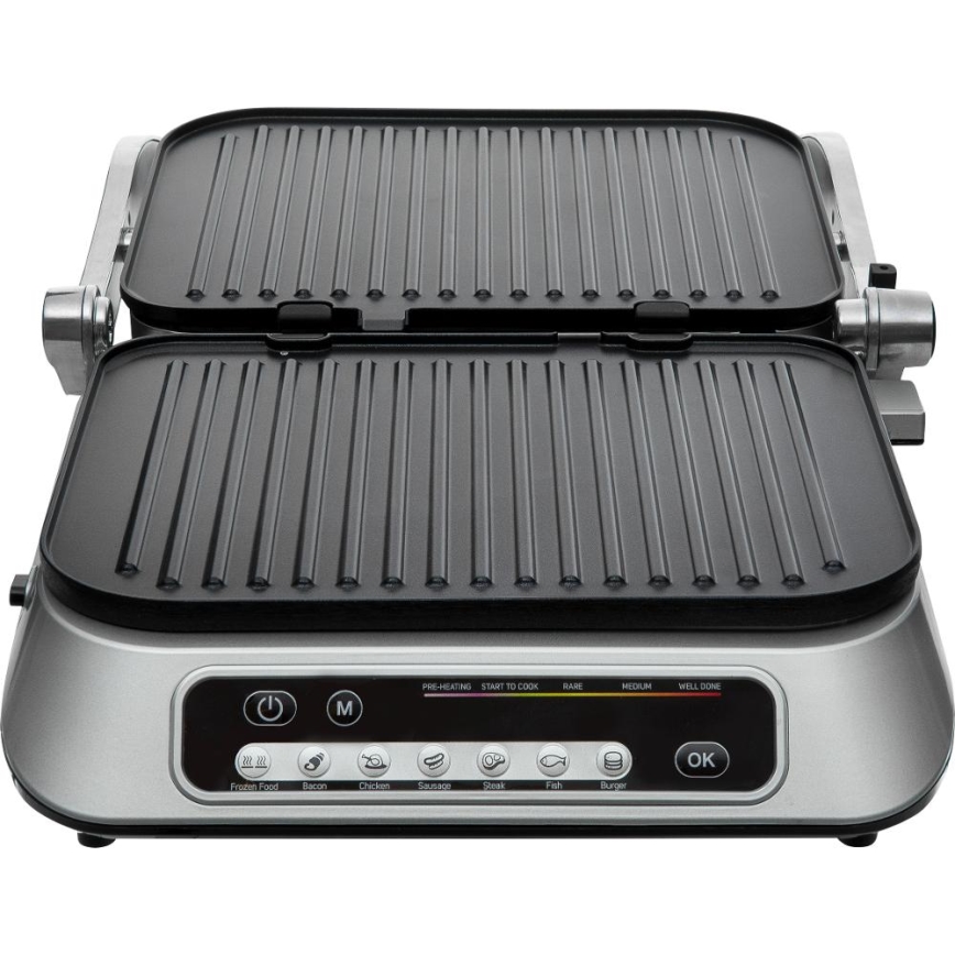 Sencor - Kontaktgrils 2100W/230V matēts hroms