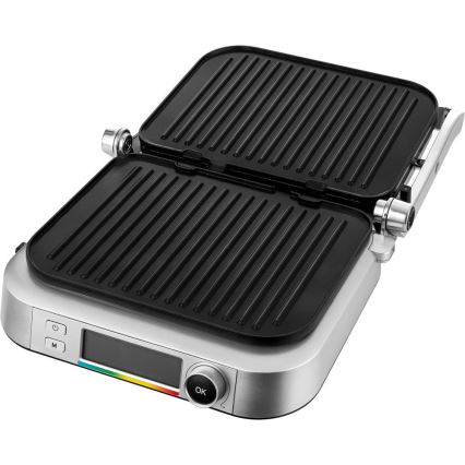Sencor - Kontaktgrils 2100W/230V matēts hroms