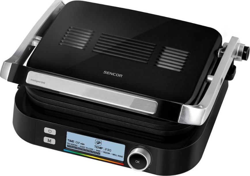 Sencor - Kontaktgrils 2100W/230V melns
