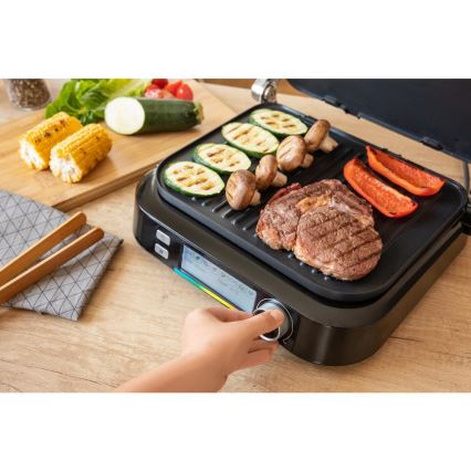 Sencor - Kontaktgrils 2100W/230V melns