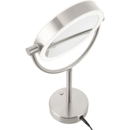 Sencor - Kosmētiskais spogulis ar LED apgaismojumu LED/5W/230V nerūsējošs tērauds