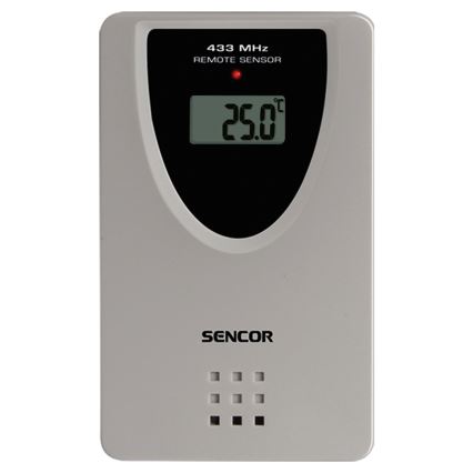 Sencor - Meteostacija ar krāsa LCD display, modinātāja pulkstenis un projektors 2xAA + 2xAAA
