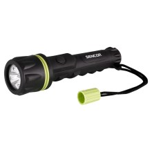 Sencor - LED Lukturis LED/2xAA IP62 zaļš