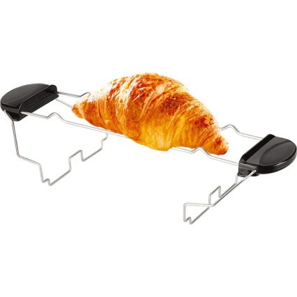 Sencor - Maizes grauzdētājs ar divām šķēlēm un sildīšanas režģi 1000W/230V sudraba