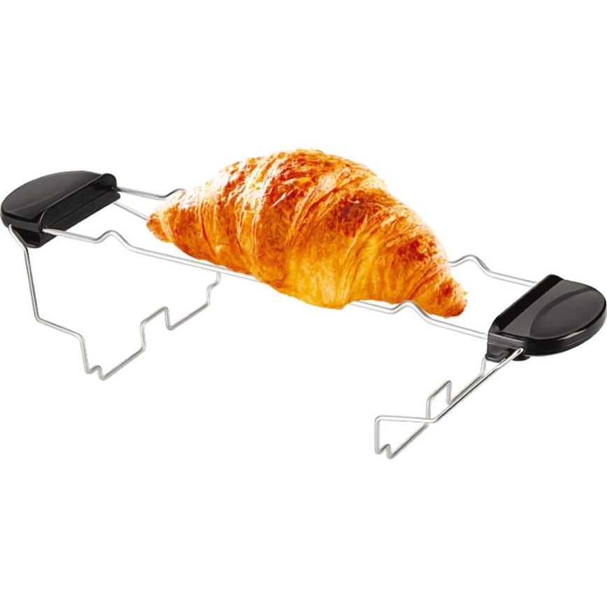 Sencor - Maizes grauzdētājs ar divām šķēlēm un sildīšanas režģi 1000W/230V sudraba